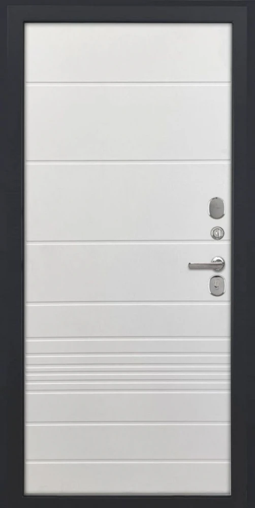 Входная дверь ДвериПРО Rosna ФЛ-700 (10мм, ясень белый) DPRO204417 внутренняя сторона